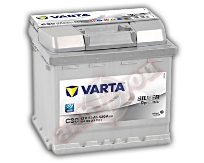 Varta Silver Dynamic (C30) 554400053 (6 CT-54) 54Ah-530Aen R+ - фото 1